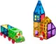 Set de constructie Magplayer placi magnetice, 112 piese