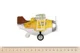 Инерционный самолёт с звуком и светом Same Toy Aircraft Жёлтый
