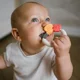 Погремушка с прорезывателем BabyOno Коричневая