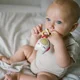 Zornaitoare cu inel gingival BabyOno Bufnita foto