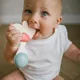 Zornaitoare cu inel gingival BabyOno Bej foto