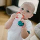 Погремушка с прорезывателем BabyOno Красный Цветок foto