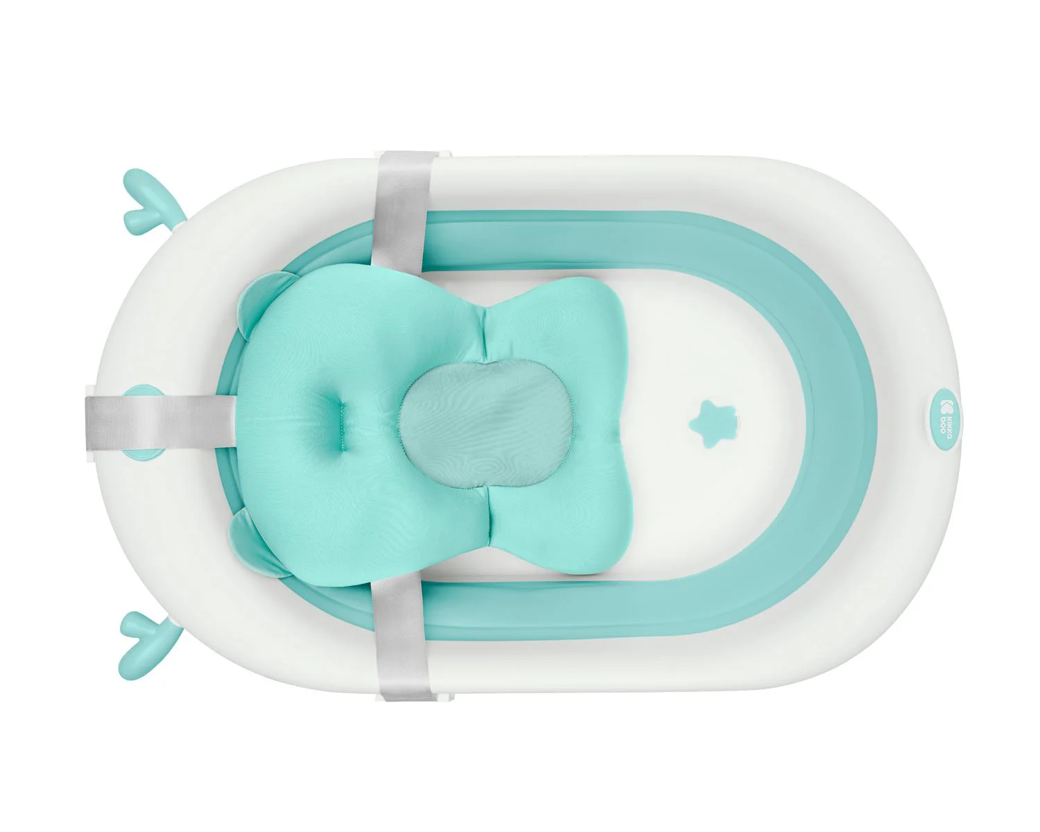 Hamac pentru cadita KikkaBoo Bear Mint
