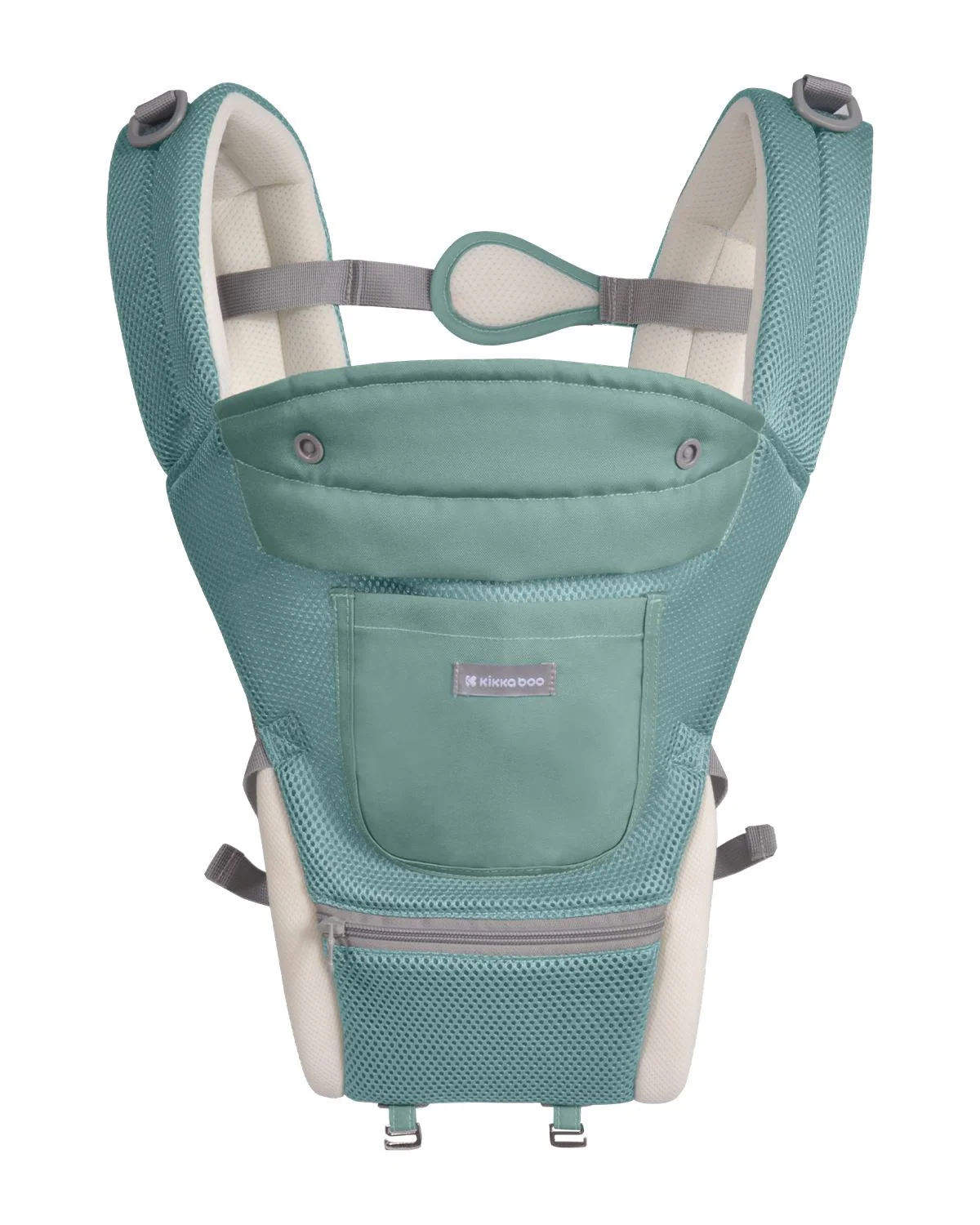 Рюкзак-кенгуру 3 в 1 KikkaBoo Chloe Mesh Mint foto