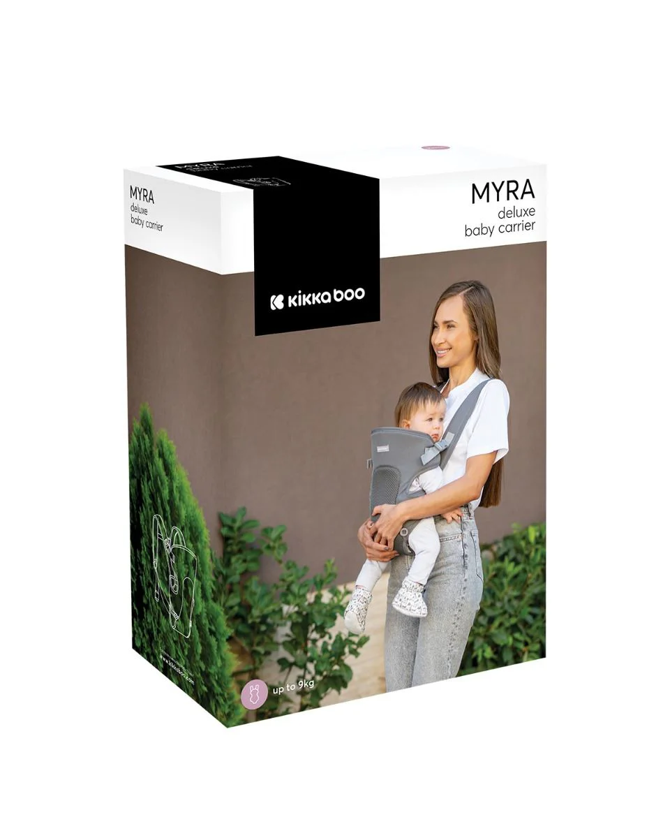 Рюкзак-кенгуру KikkaBoo Myra Mesh Mint foto