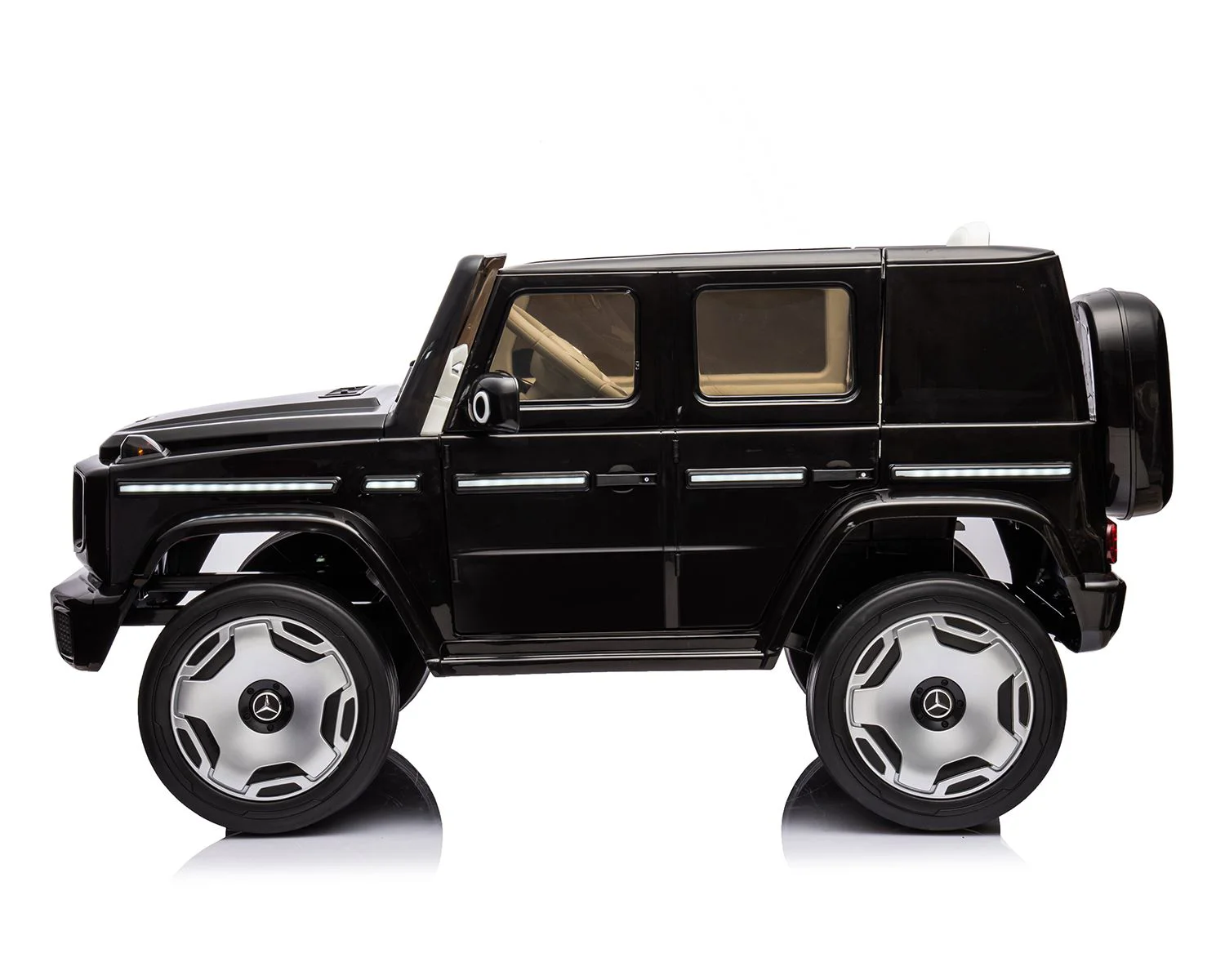 Masina electrica pentru copii KikkaBoo Mercedes Benz EQG Black