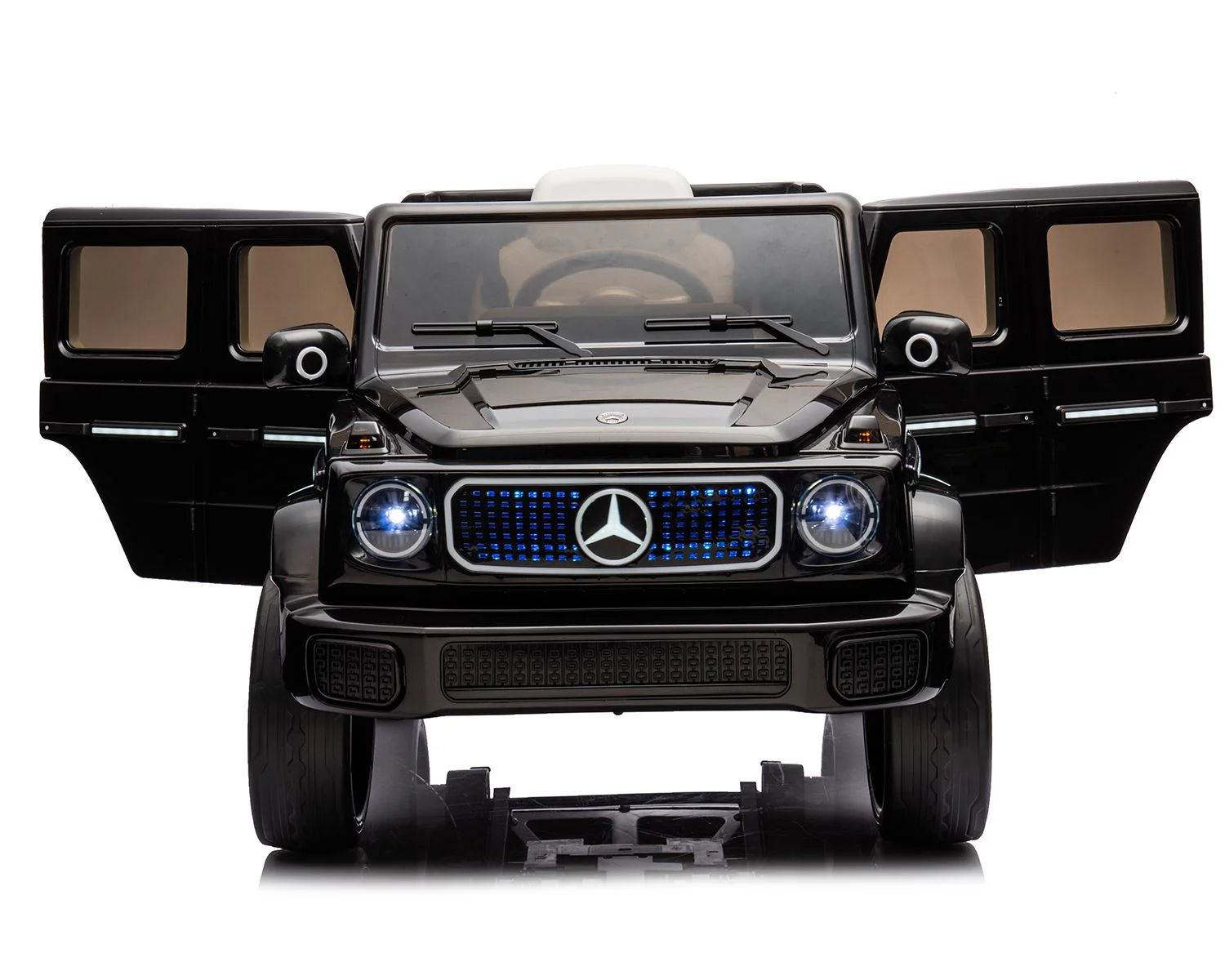 Masina electrica pentru copii KikkaBoo Mercedes Benz EQG Black