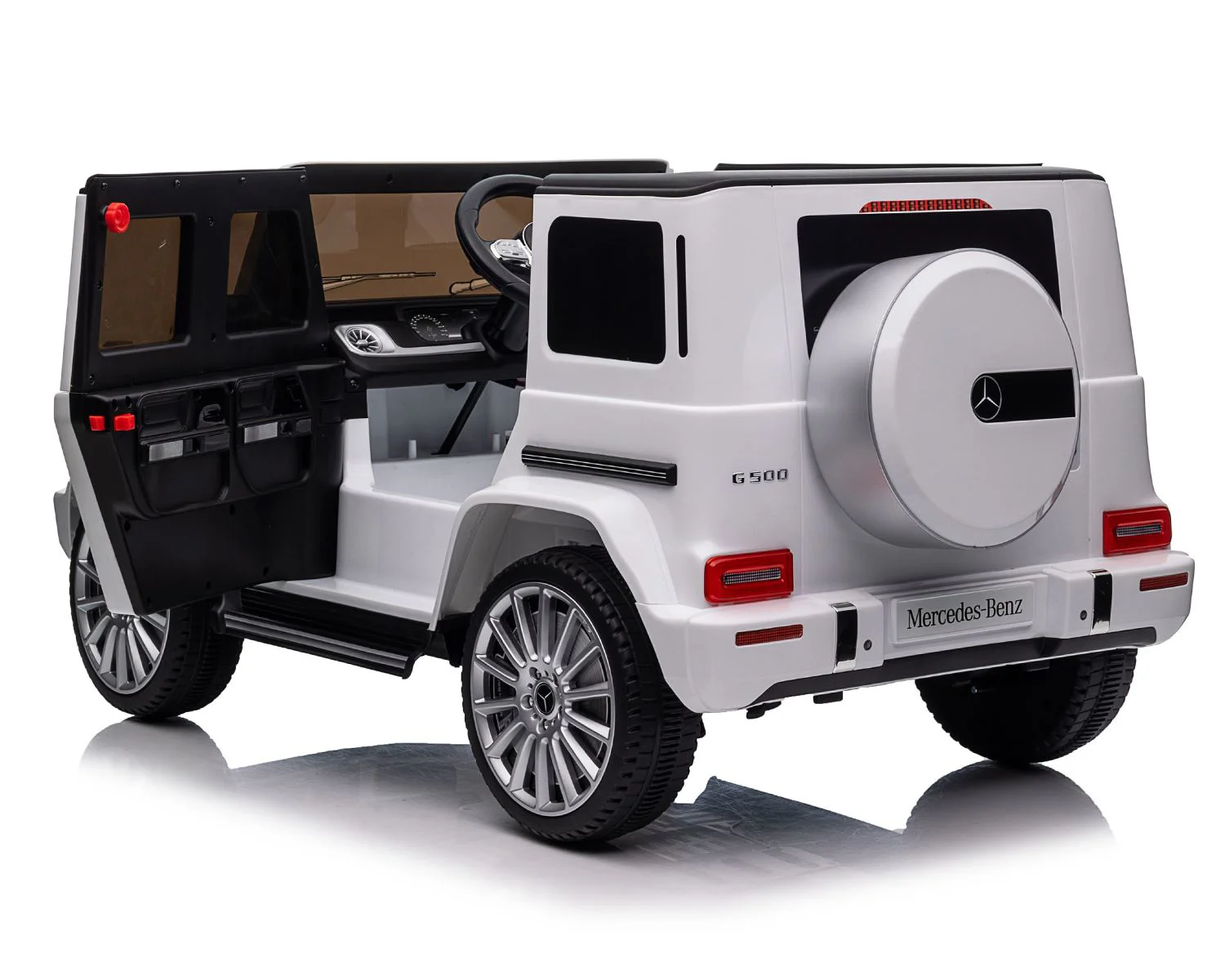 Электромобиль KikkaBoo Mercedes Benz G500 White