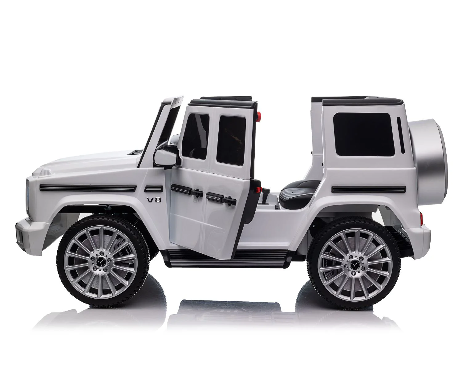 Электромобиль KikkaBoo Mercedes Benz G500 White