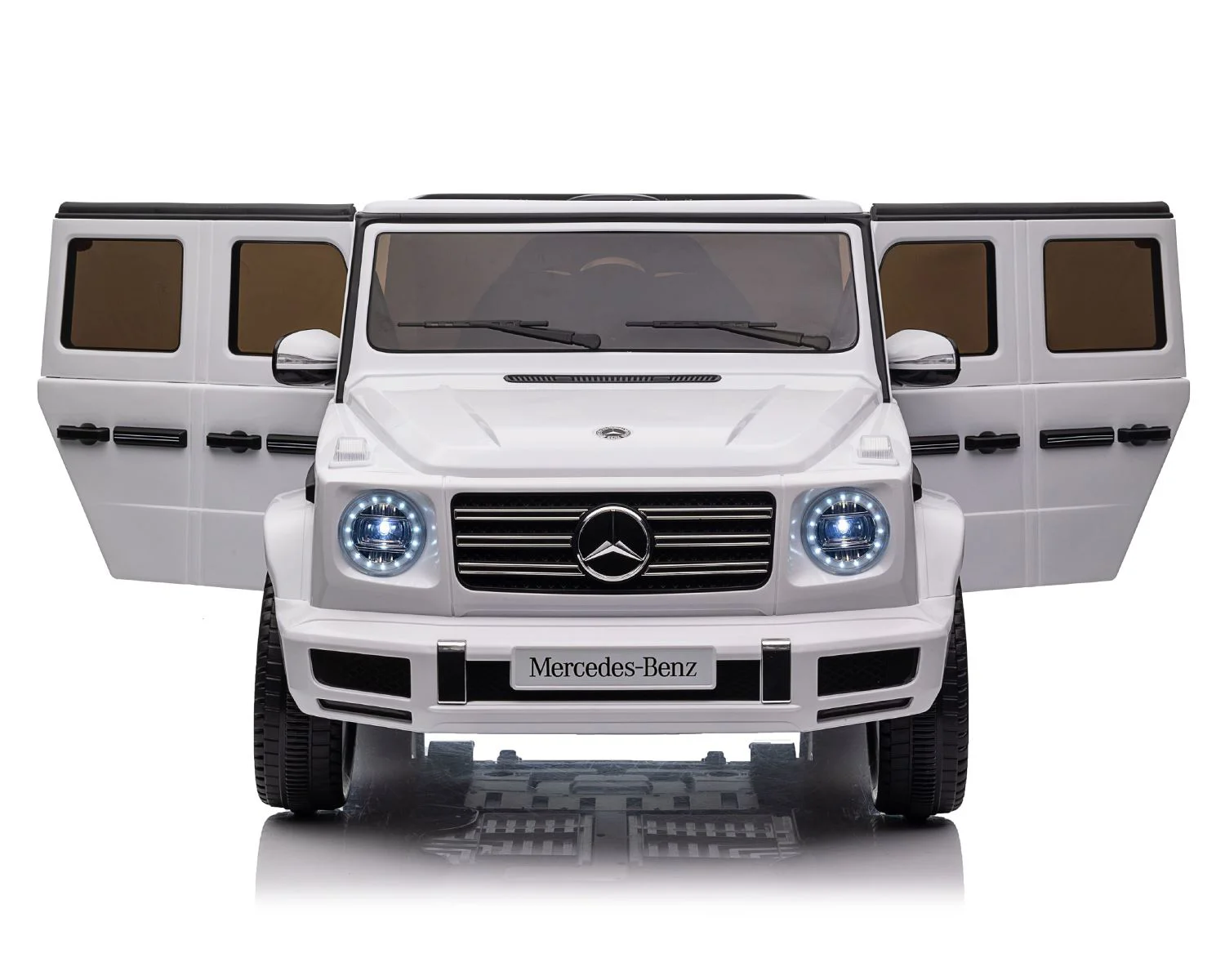 Электромобиль KikkaBoo Mercedes Benz G500 White