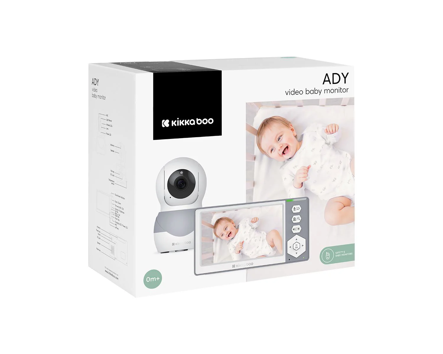 Monitor video KikkaBoo 4.3'' Ady
