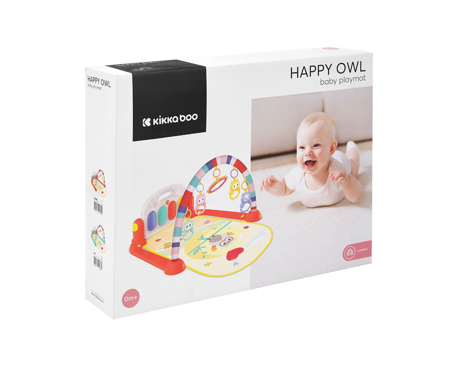Игровой коврик KikkaBoo Happy Owl Blue foto