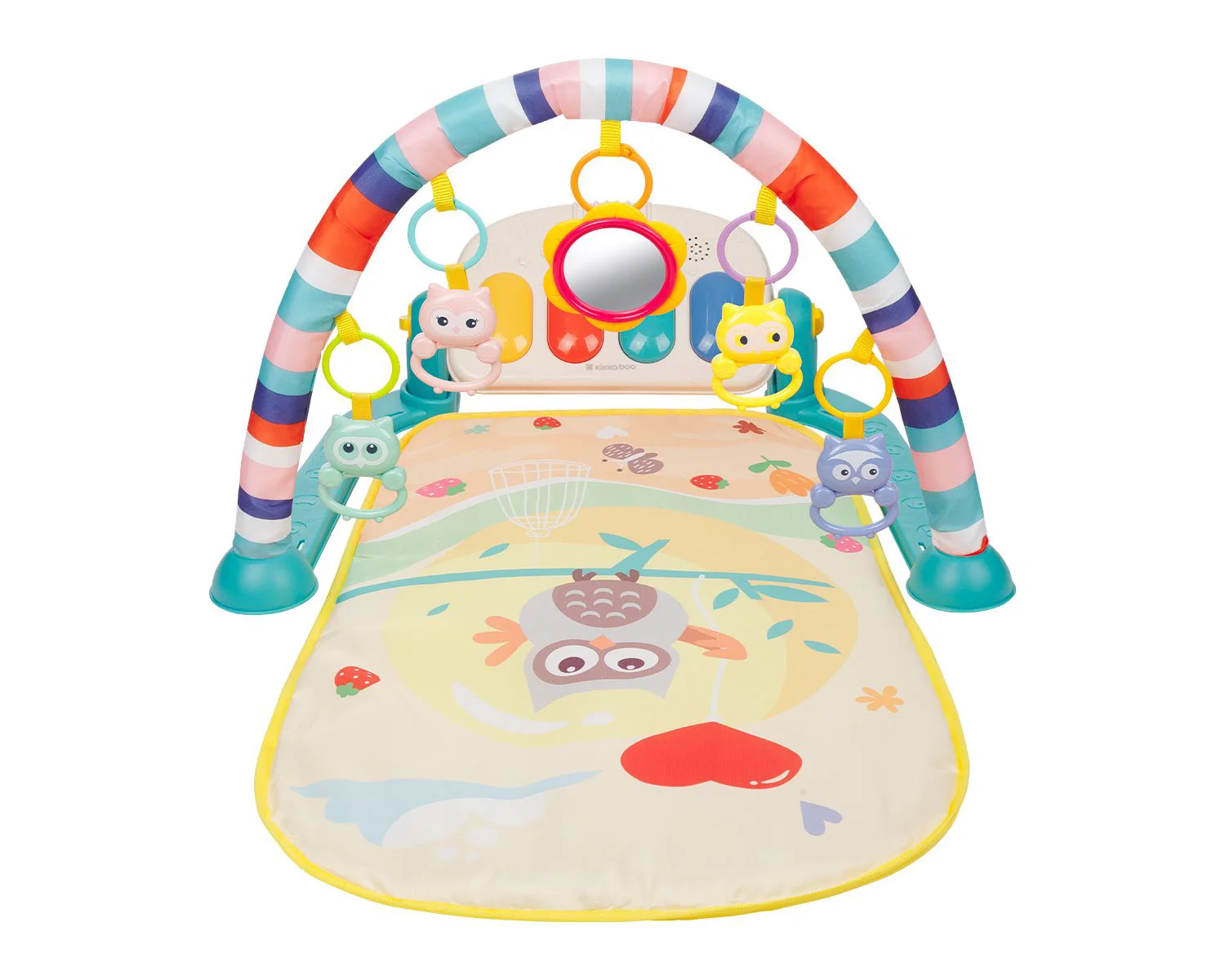 Игровой коврик KikkaBoo Happy Owl Blue foto
