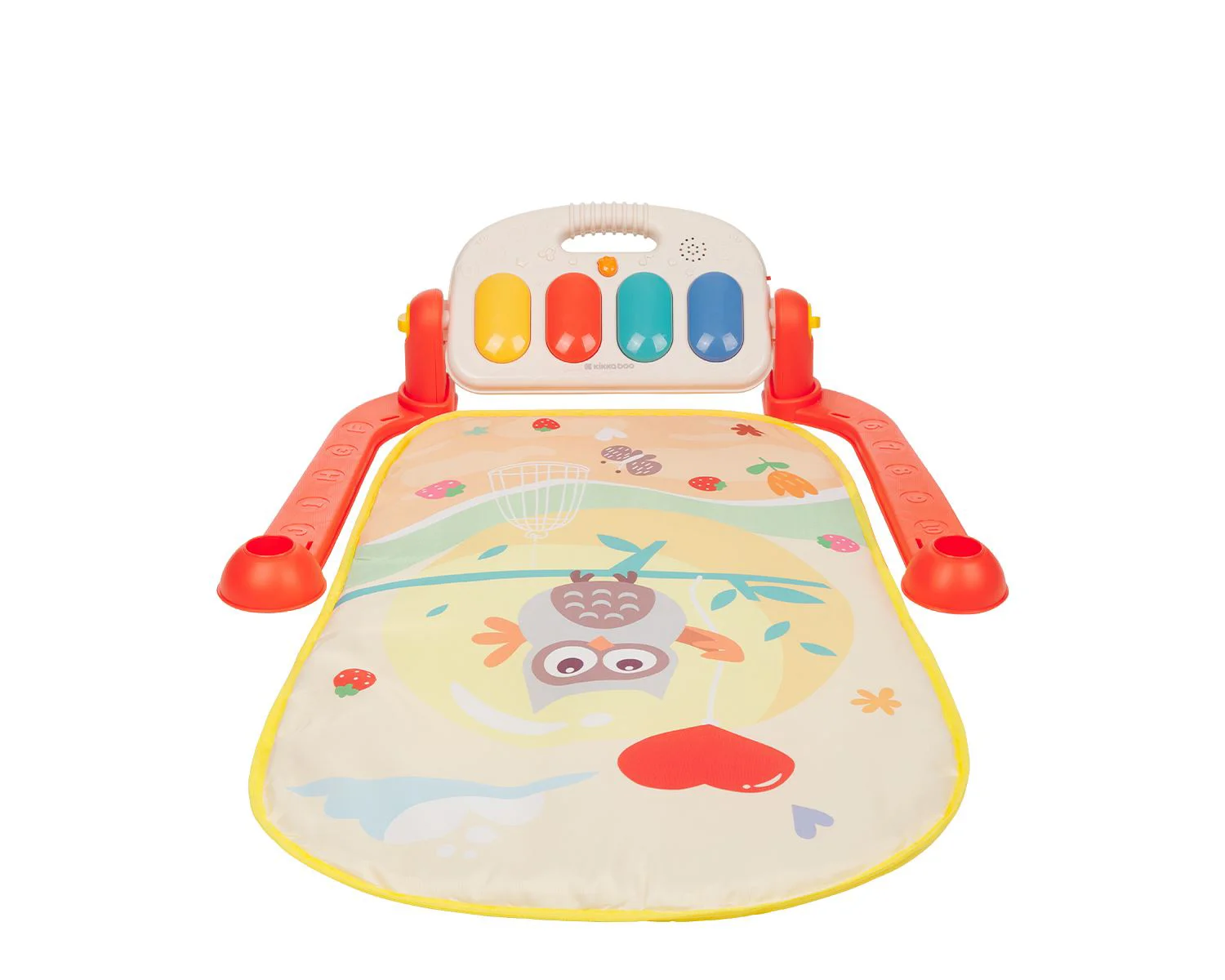 Игровой коврик KikkaBoo Happy Owl Orange foto