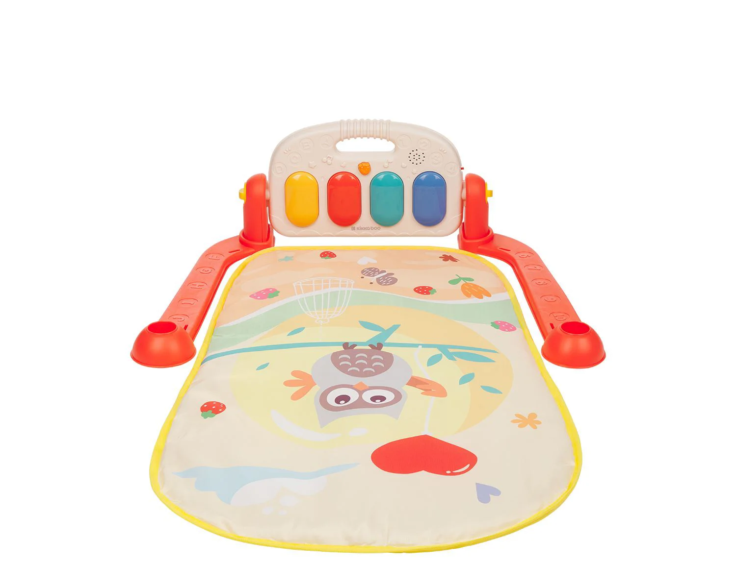 Игровой коврик KikkaBoo Happy Owl Orange foto