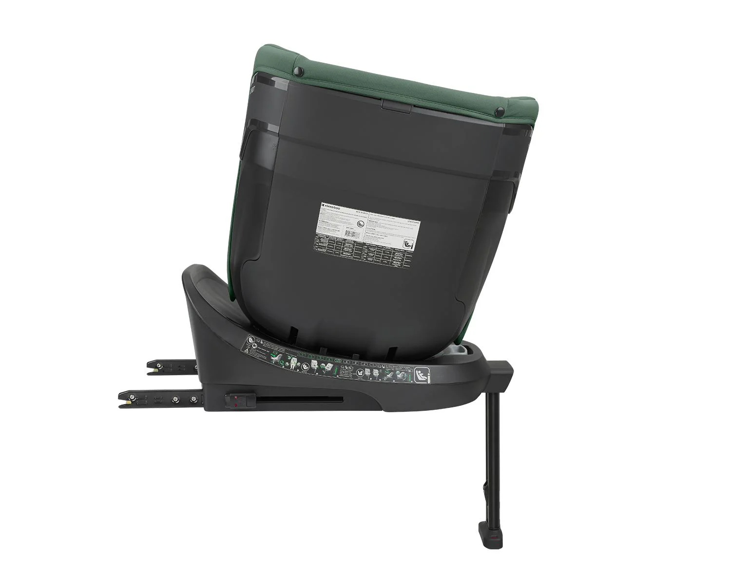 Вращающееся автокресло с изофиксом KikkaBoo i-Orbit Army Green, 40-150 см