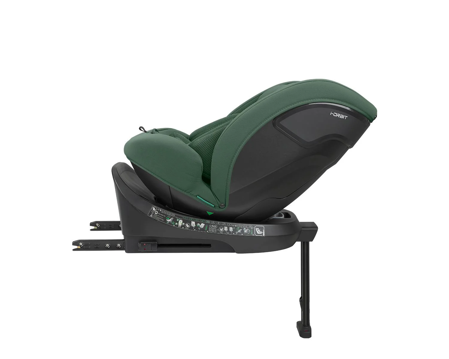 Вращающееся автокресло с изофиксом KikkaBoo i-Orbit Army Green, 40-150 см