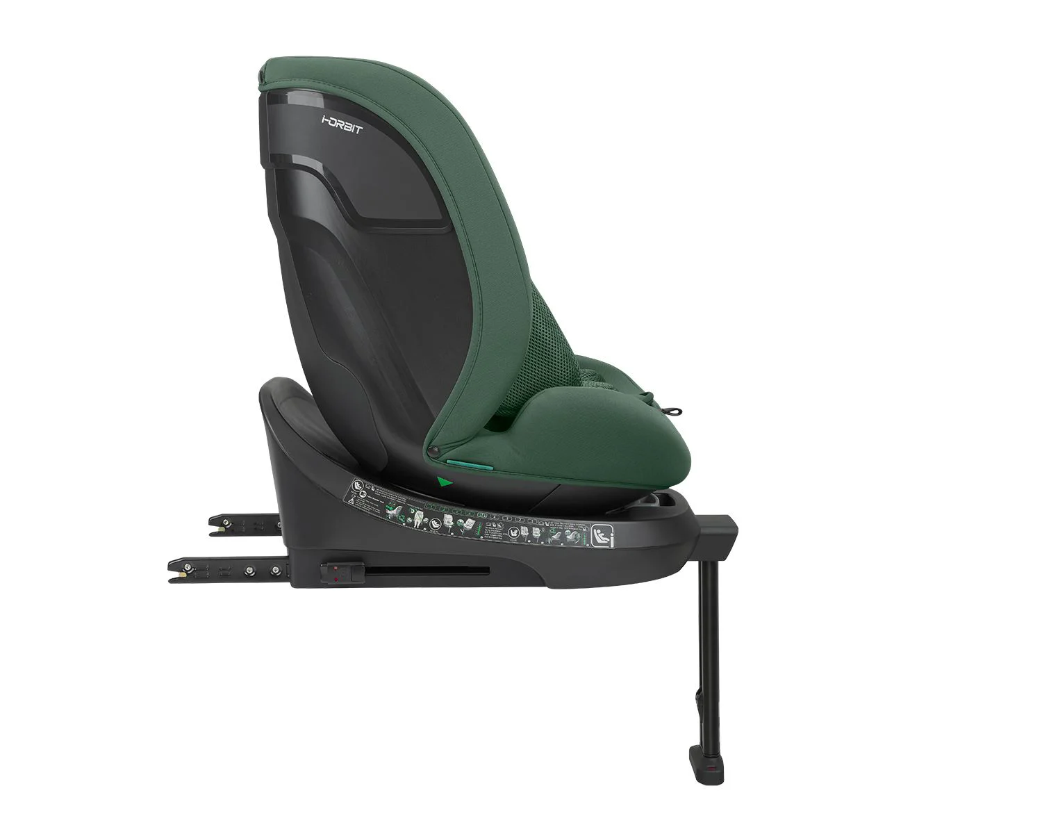 Вращающееся автокресло с изофиксом KikkaBoo i-Orbit Army Green, 40-150 см