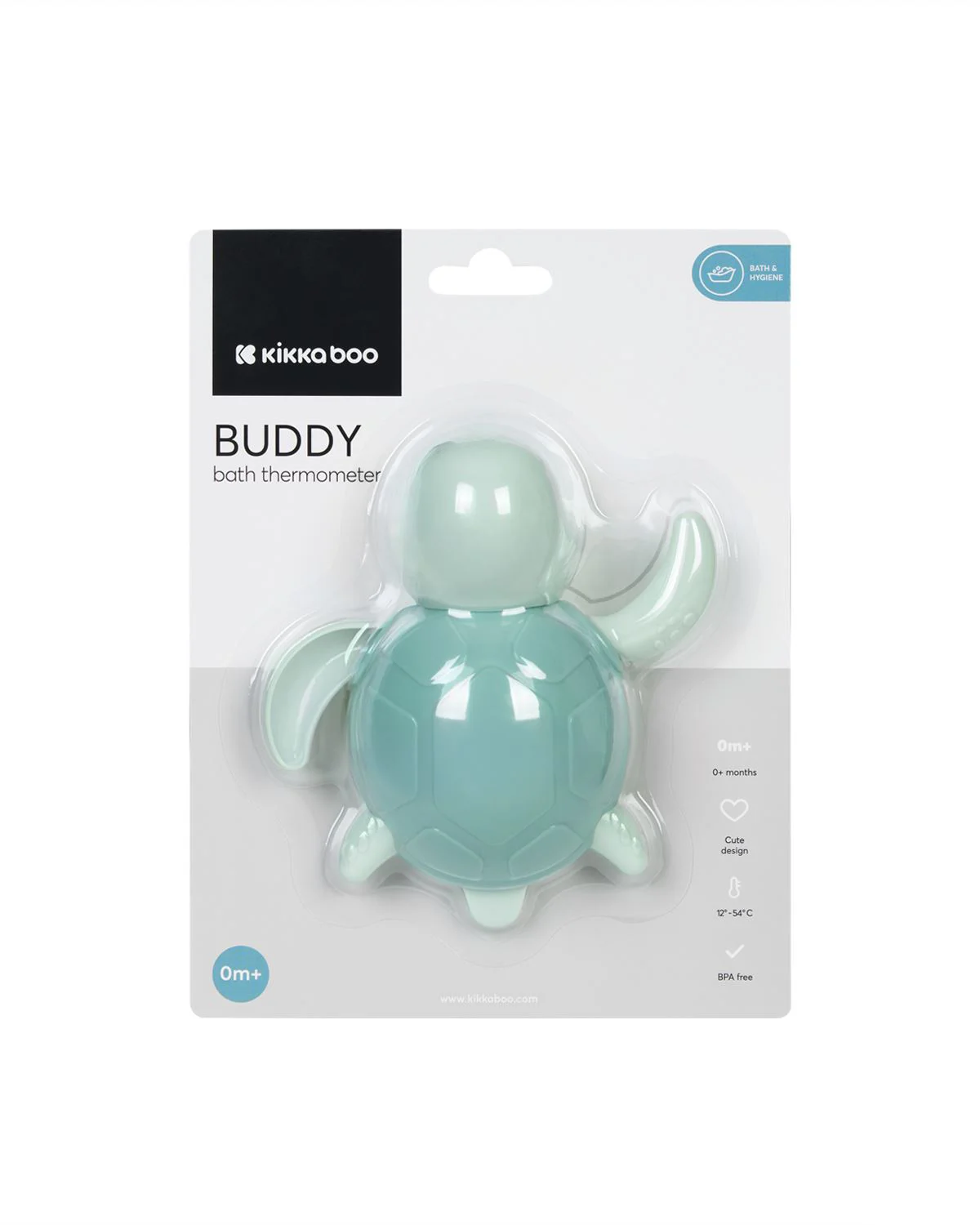 Термометр для ванны KikkaBoo Buddy Mint foto