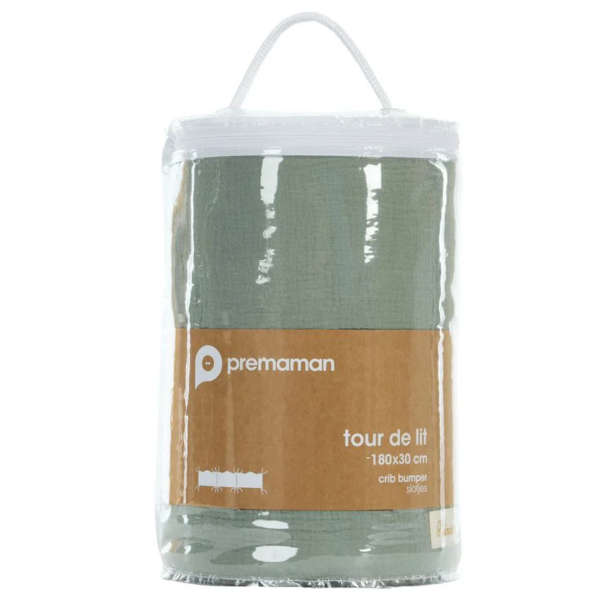 Protectie laterala pentru patut Premaman Verde