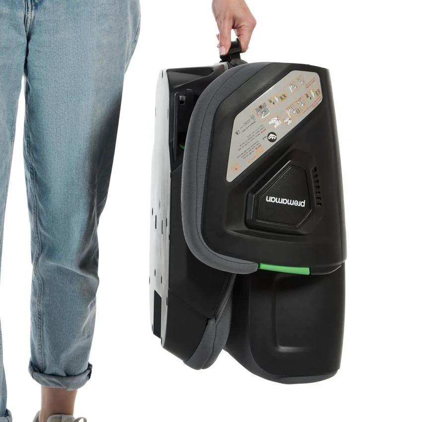 Складное автокресло с системой Isofix Premaman i-Size Rider Серый, 100–150 см
