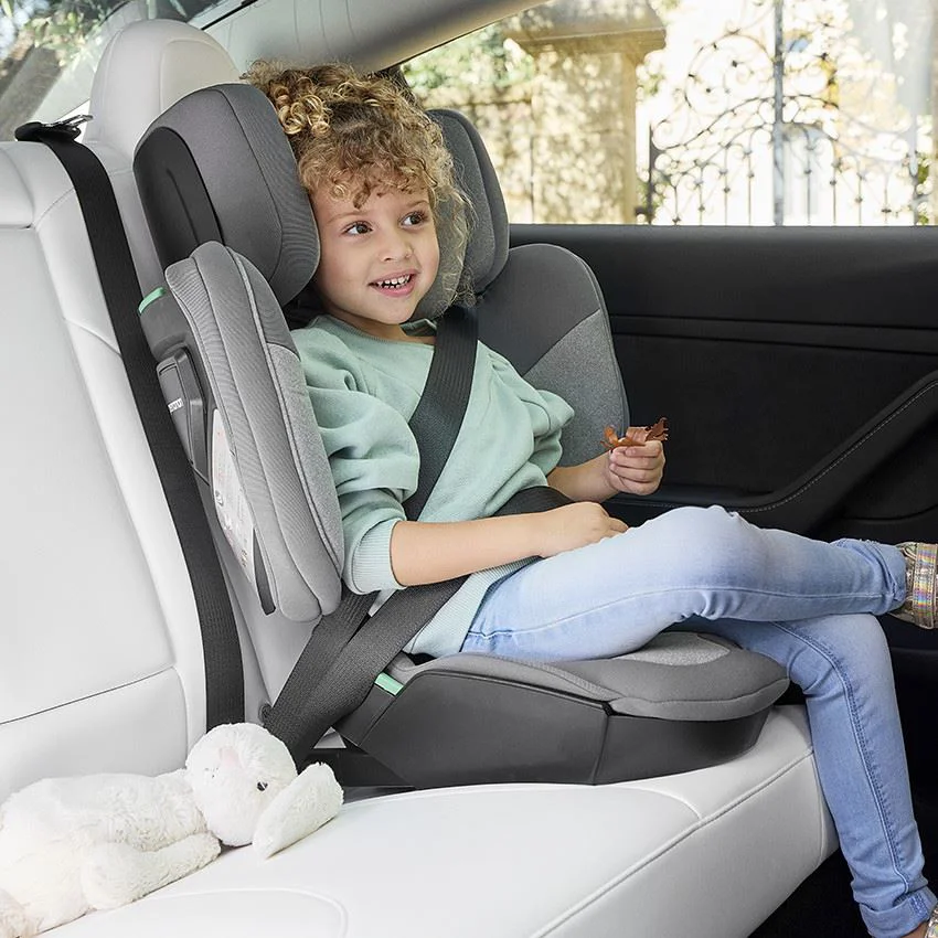 Складное автокресло с системой Isofix Premaman i-Size Rider Серый, 100–150 см
