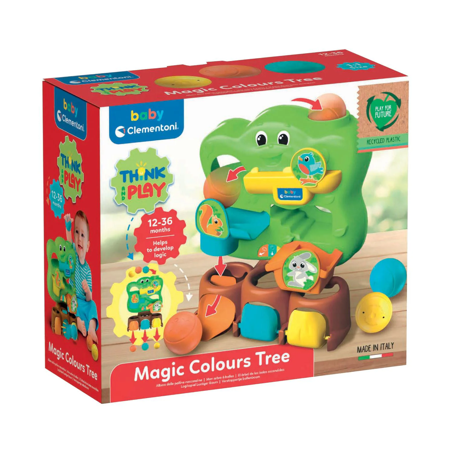 Обучающая игра Clementoni Magic Colours Tree