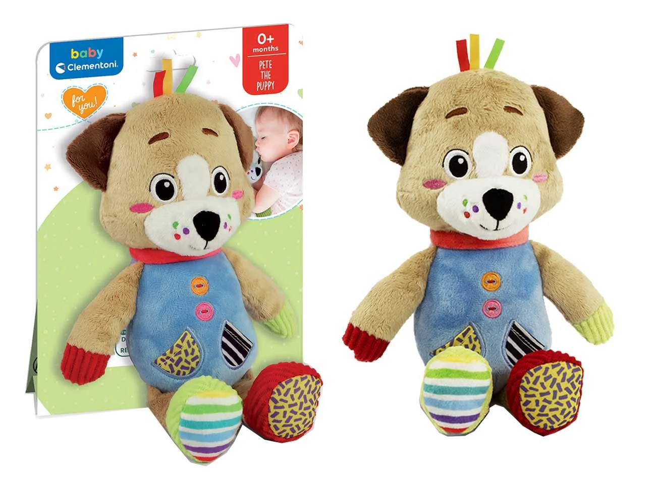 Мягкая игрушка Clementoni Baby Щенок