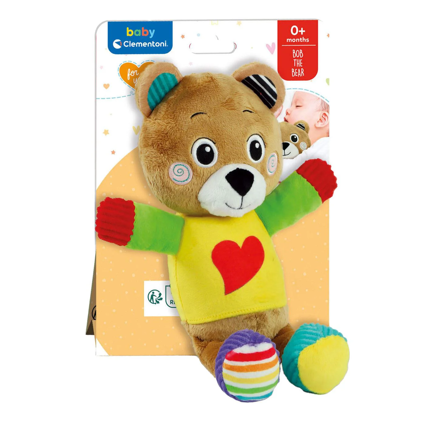 Мягкая игрушка Clementoni Baby Медвежонок