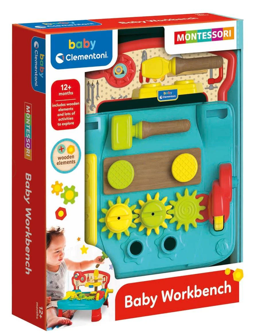 Стол с инструментами Монтессори Clementoni Baby