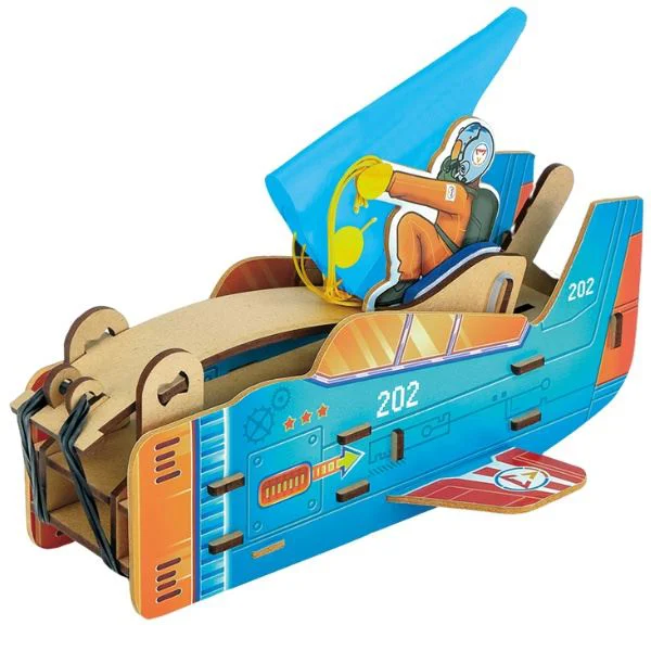 Puzzle 3D CubicFun Lansator de parasute