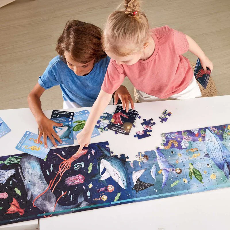 Puzzle Hape Oceanul - straluceste in intuneric