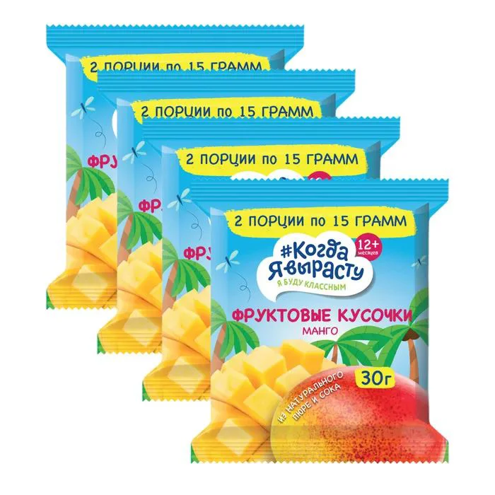 Закуска из яблок и манго Когда я веросту, 30 г