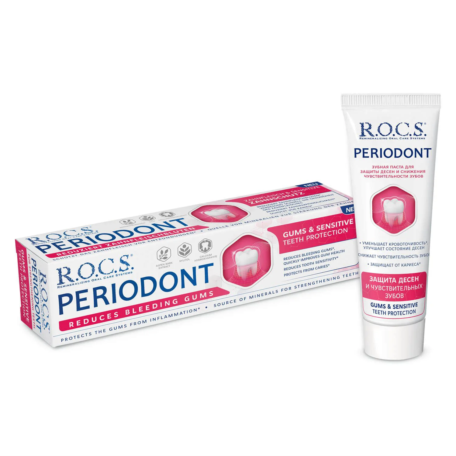 Pasta de dinti ROCS Periodont contra inflamatiei si sangerarii gingiilor 94 g