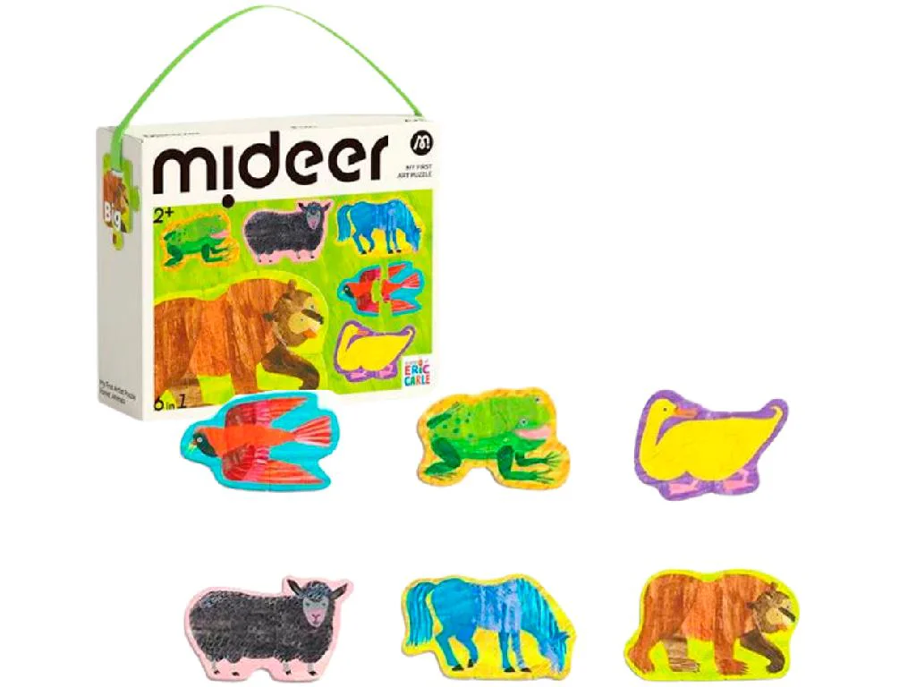 Первый пазл 6-в-1 Mideer Лесные животные