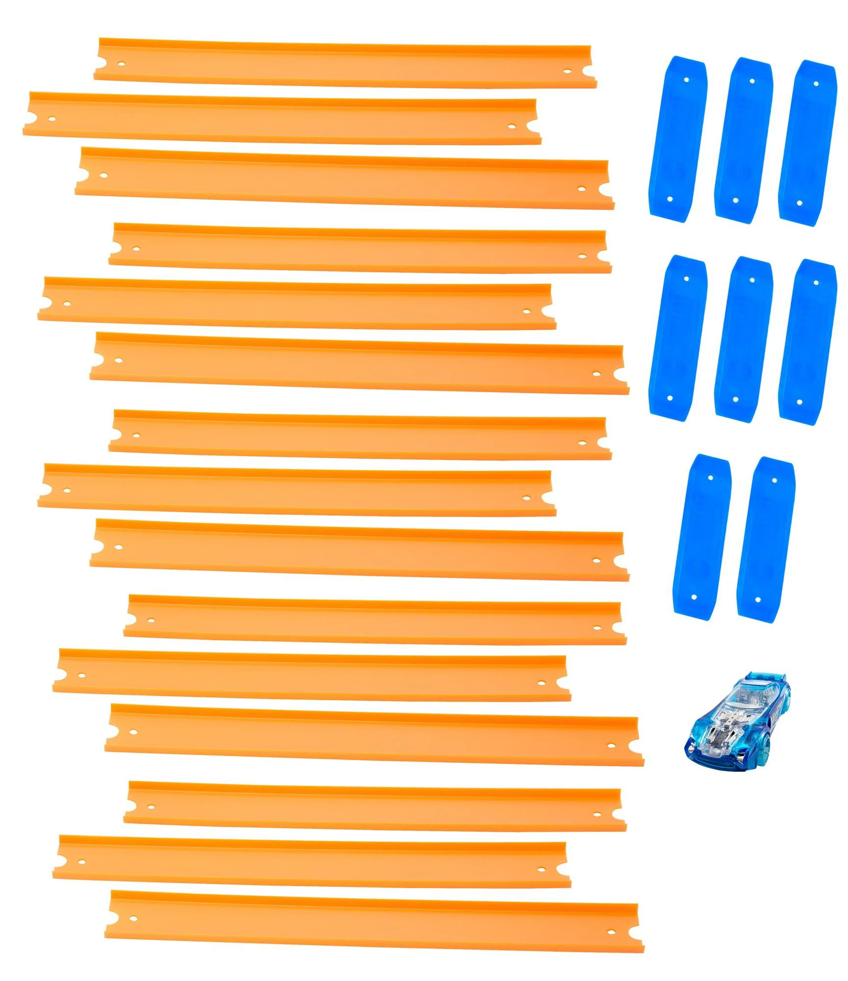 Set de elemente suplimentare pentru pista Hot Wheels cu masinuta foto