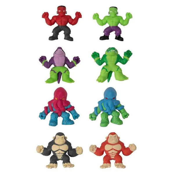Набор антистресс-игрушек HTI Stretcherz Stretch Squad, 4 шт.