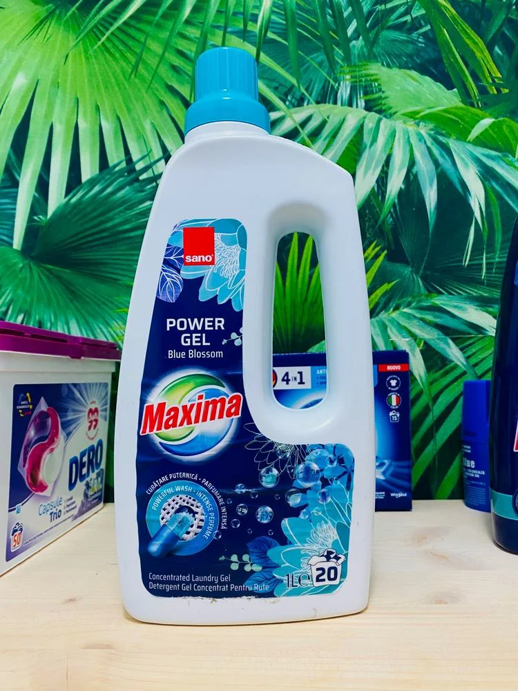 Гель для стирки Sano Maxima Blue Blossom, 1 л.