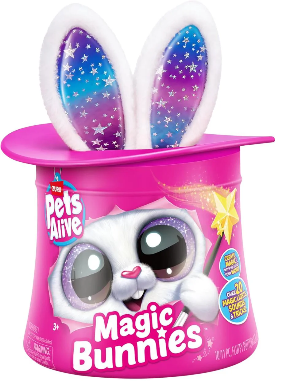 Jucarie de plus surpriza Zuru Iepuras magic Pets Alive