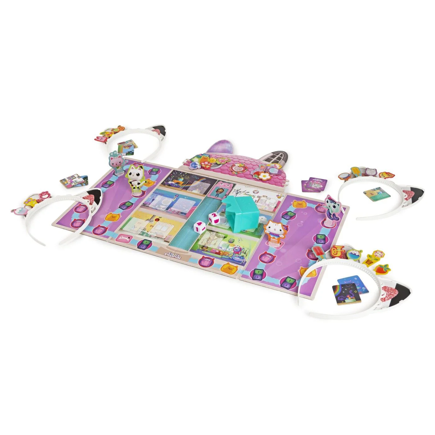 Joc de masa Spin Master Gabbys Dollhouse, Miau Miau
