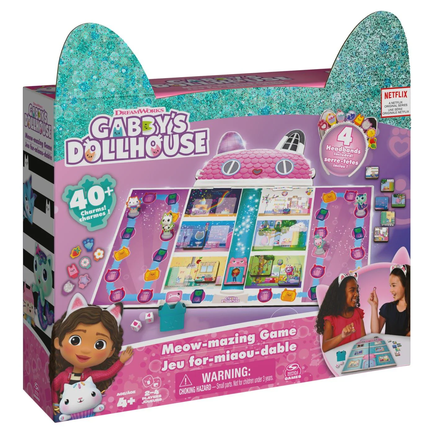 Joc de masa Spin Master Gabbys Dollhouse, Miau Miau