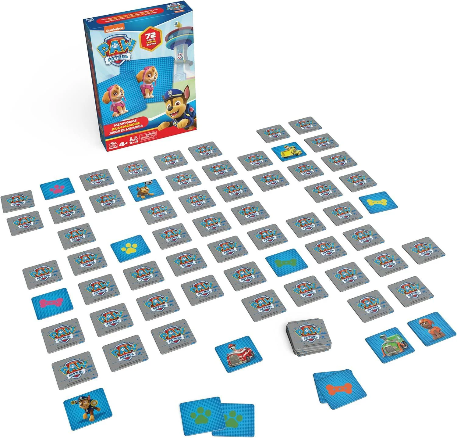 Настольная игра на развитие памяти Spin Master Щенячий патруль