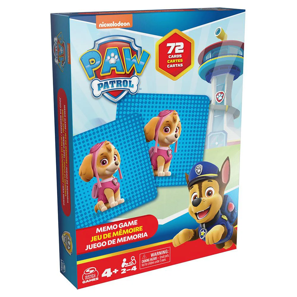 Настольная игра на развитие памяти Spin Master Щенячий патруль