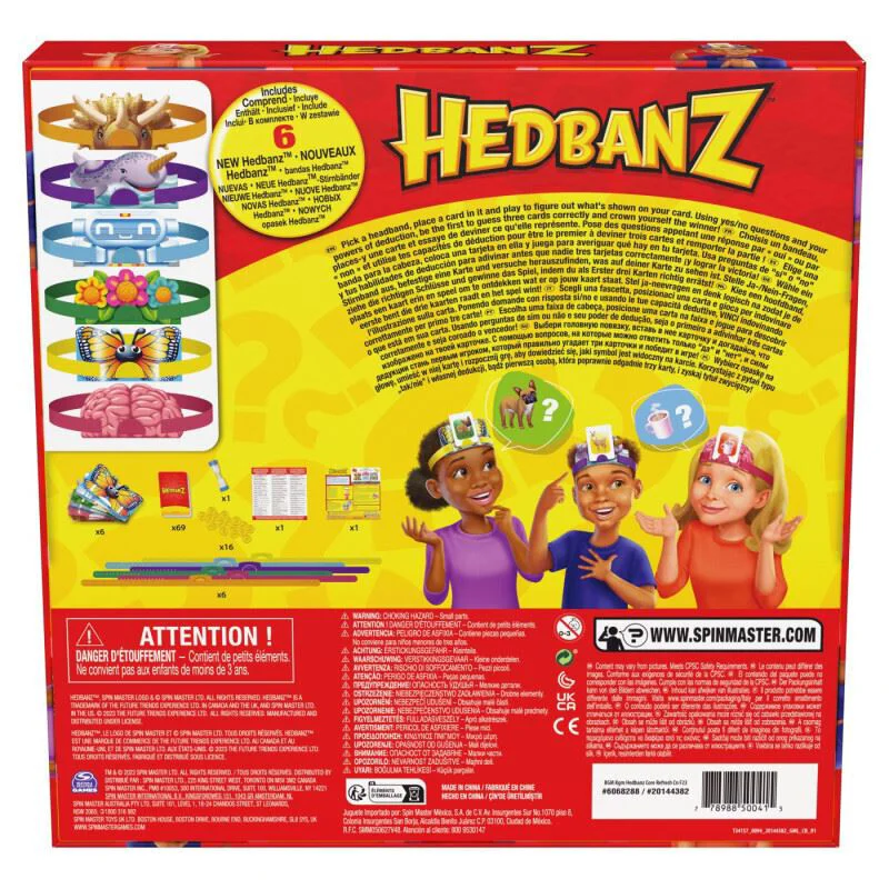 Настольная игра Spin Master Hedbanz: Кто я такой? foto
