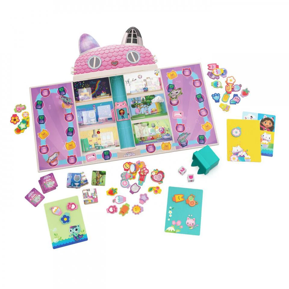 Настольная игра Spin Master Gabbys Dollhouse Собери талисманы
