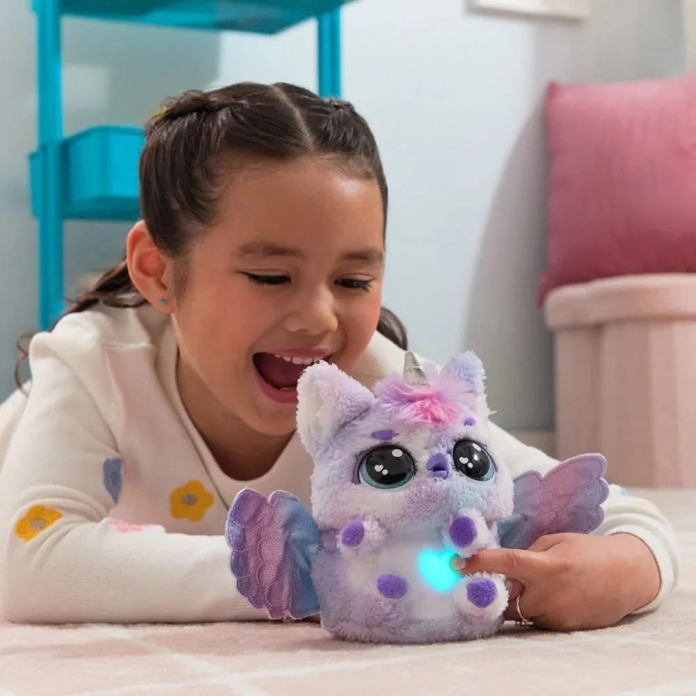 Мягкая игрушка Spin Master Сюрприз-яйцо Hatchimals, Pufficorn