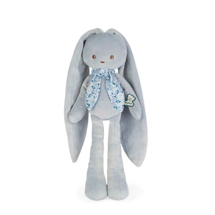 Jucarie de plus Kaloo Iepuras Albastru, 25 cm
