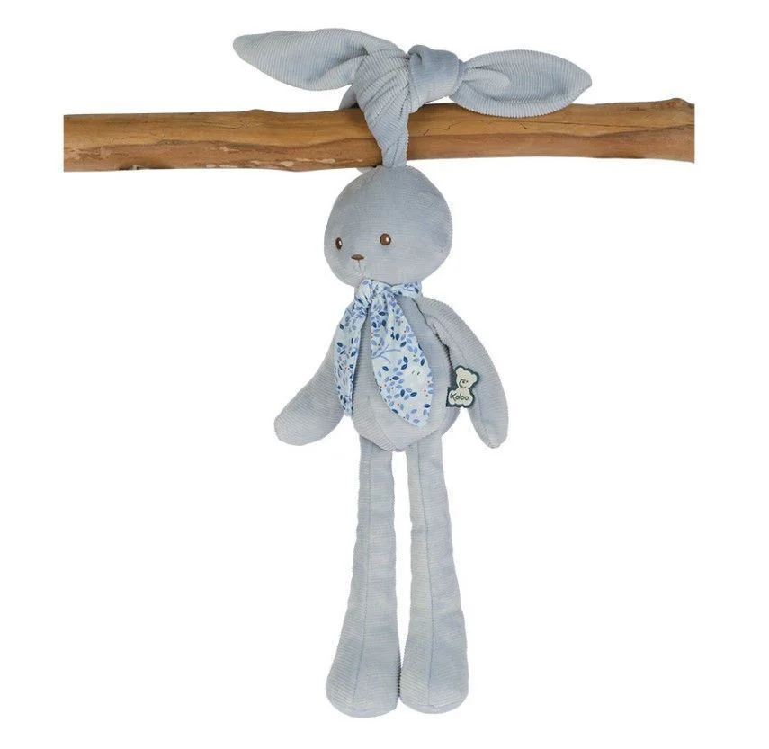 Jucarie de plus Kaloo Iepuras Albastru, 25 cm