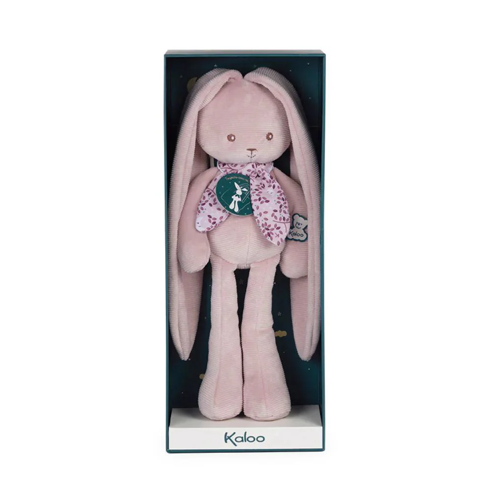 Jucarie de plus Kaloo Iepuras Roz, 35 cm