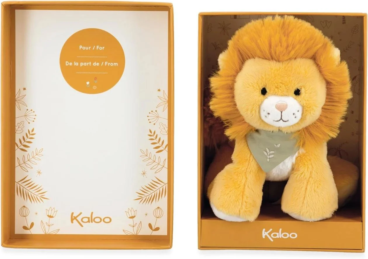 Jucarie de plus Kaloo Leu, 13 cm